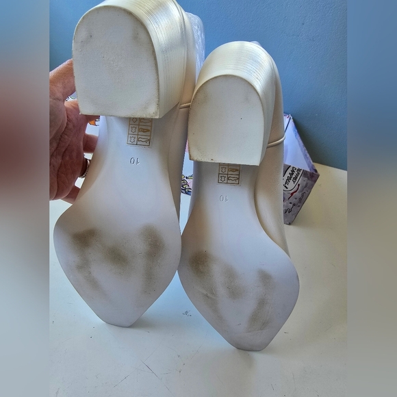 Jeffrey Campbell Dagget Western Boots White Combo 10 - Picture 11 of 11